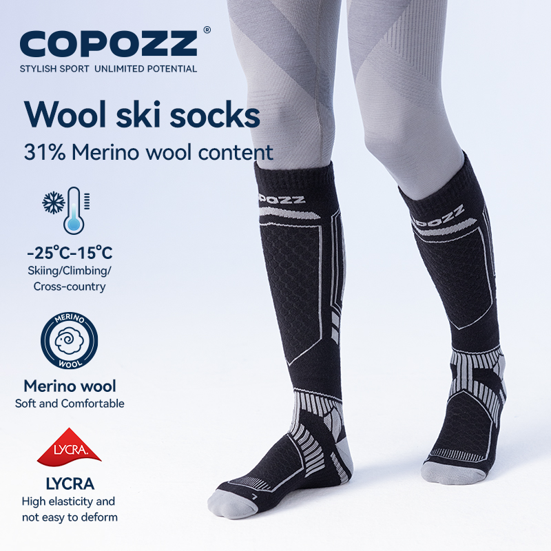 COPOZZ 새로운 겨울 스키 양말 남성 여성 열 메리 - Thermal Sock Winter 리뷰 및 가격