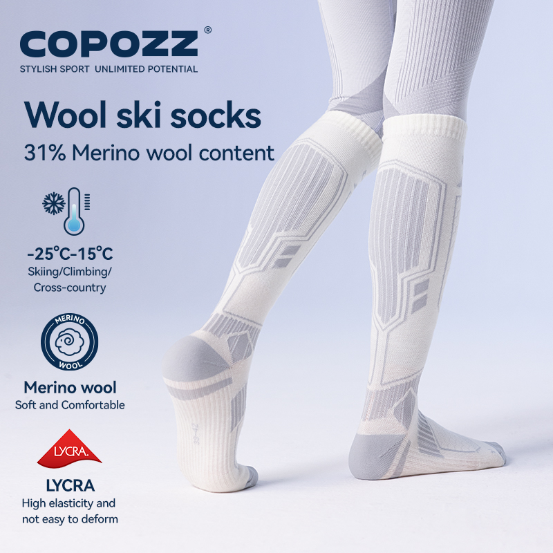 COPOZZ 새로운 겨울 스키 양말 남성 여성 열 메리 - Thermal Sock Winter 리뷰 및 가격