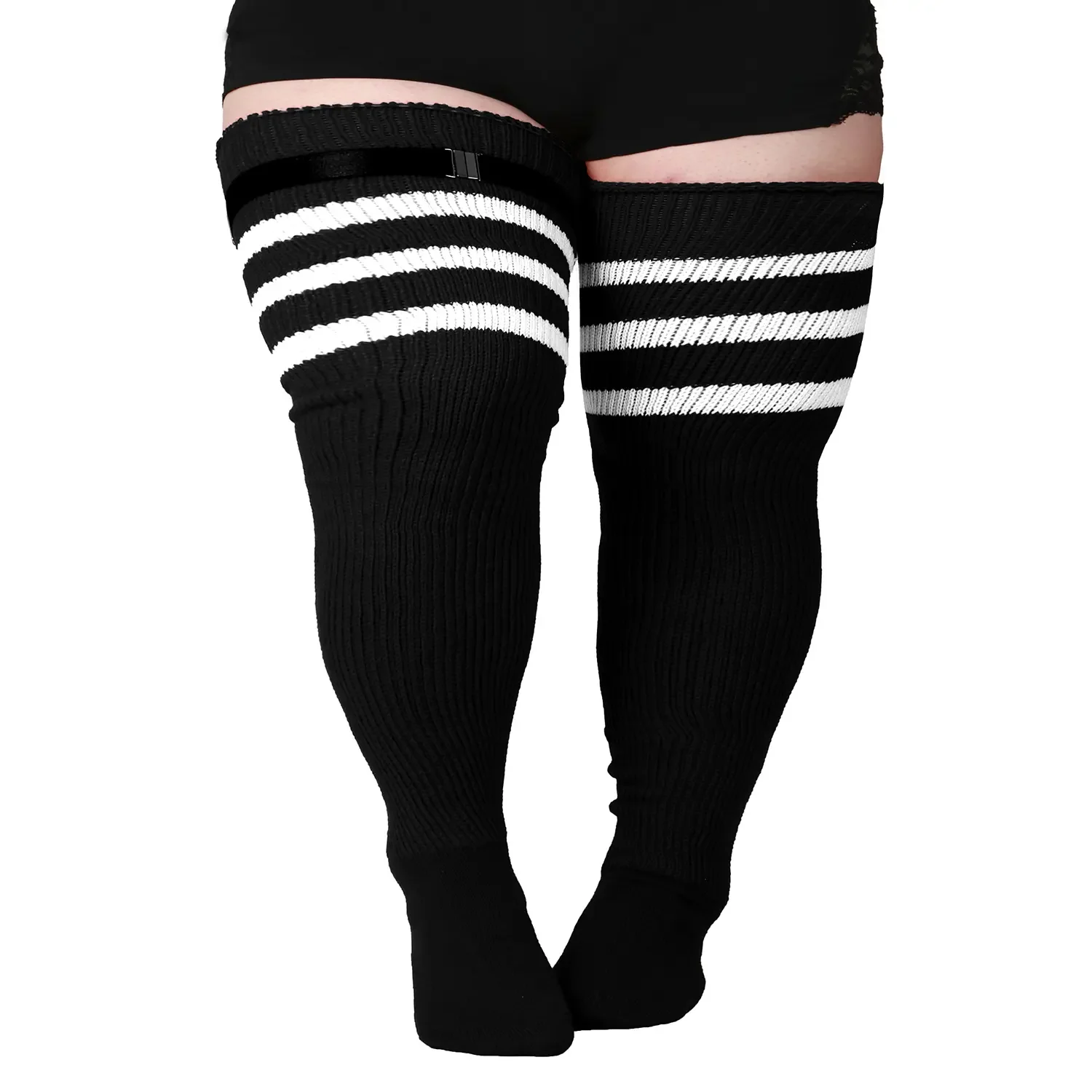 샤이니엽 플러스 사이즈 두꺼운 허벅지까지 오는 양말,  - Knee High Sock Women 리뷰 및 가격