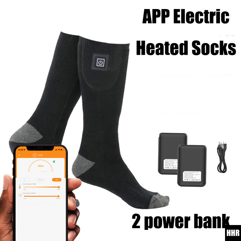 스마트 앱 제어 발열 양말 5000mAh 충전식 전기  - Thermal Sock Winter 리뷰 및 가격