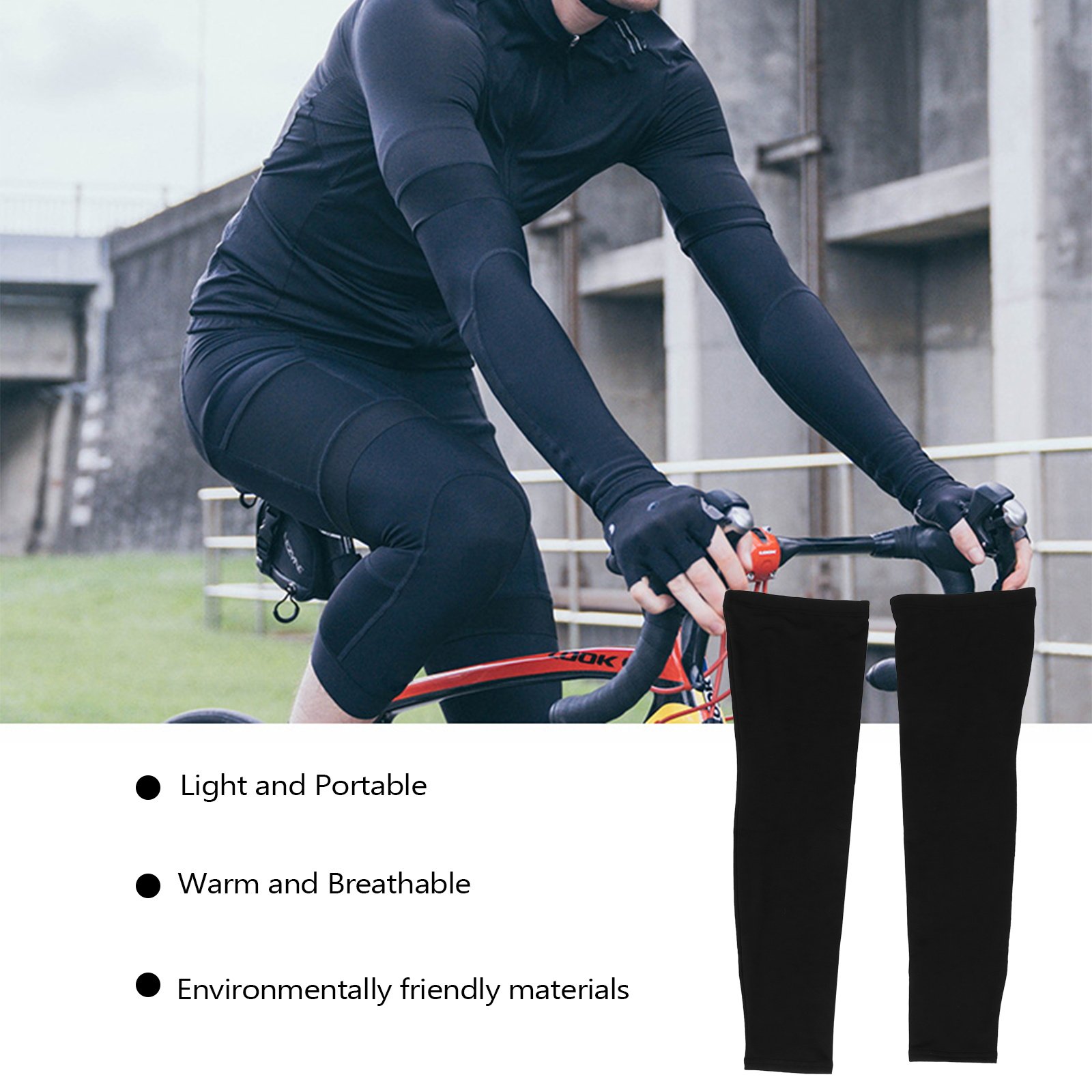 겨울철 자전거 타기에 적합한 보온성 플리스 소재의 방풍 - Compression Sleeve Calf 리뷰 및 가격
