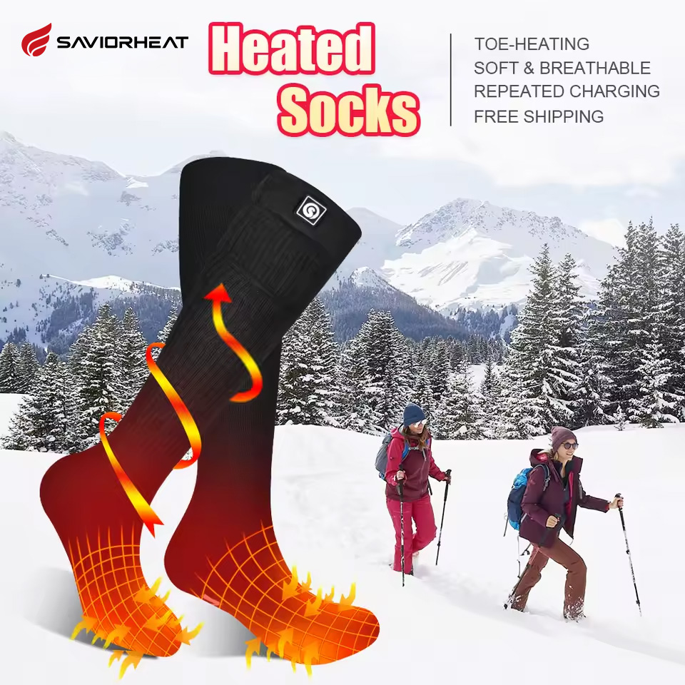 구세주 가열 겨울 열 가열 양말 성인용 바람 방수 충전 - Thermal Sock Winter 리뷰 및 가격