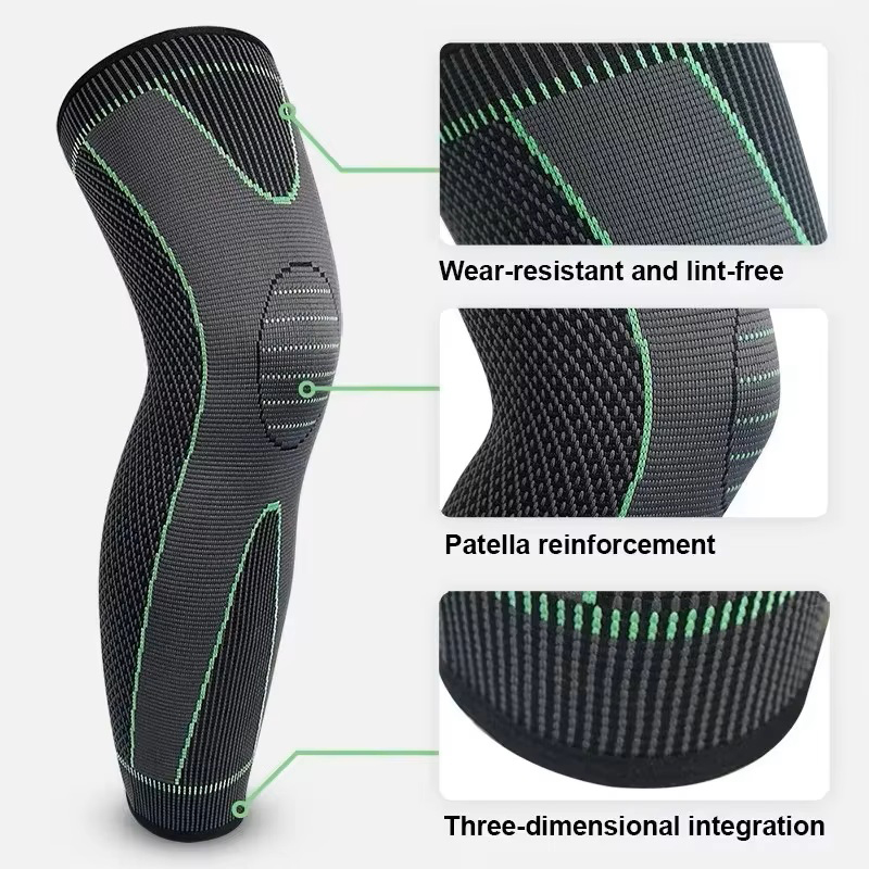 2개입 압박 무릎 보호대, 스트라이프 디자인 스포츠 슬 - Compression Sleeve Calf 리뷰 및 가격