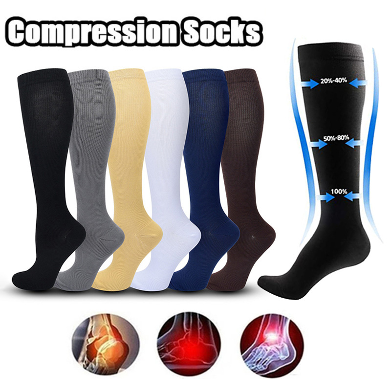 1 쌍 여성용 및 남성용 압축 양말 15-20 MMHg - Compression Sleeve Calf 리뷰 및 가격